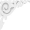 Ekena Millwork Baile Architectural Grade PVC Corbel, 1 7/8"W X 22"D X 22"H CORP01X22X22BA - alternate 3